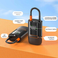 Road Star AKU prenosný kompresor Pump2Go CZK-EB13A