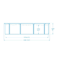Bestway Bazén Hydrium 3,6 x 1,2 m set vrátane príslušenstva