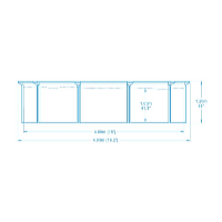 Bestway Bazén Hydrium 4,6 x 1,2 m set vrátane príslušenstva
