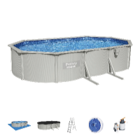 Bestway Bazén Hydrium 6,1 x 3,6 x 1,2 m set vrátane príslušenstva