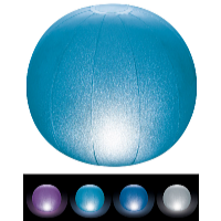 Intex Plávajúca nafukovacia lopta s LED osvtlením 23 cm