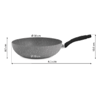 De Gusto Wok panvica STONITE 30 cm