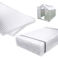 Garden King Polykarbonátový skleník - výplne 380 x 190 x 195 cm B