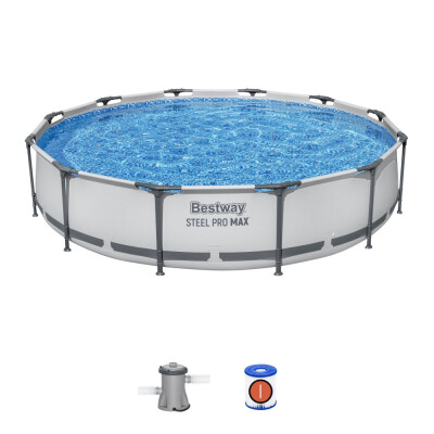 Bestway Bazén Steel Pro Max 3,66 x 0,76 m s kartušovou filtráciou