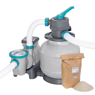 Bestway Piesková filtrácia EXPERT EVO s filtračným pieskom 25 kg