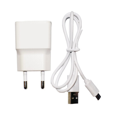 Platinium Sieťový adaptér na USB s káblom micro USB, biely