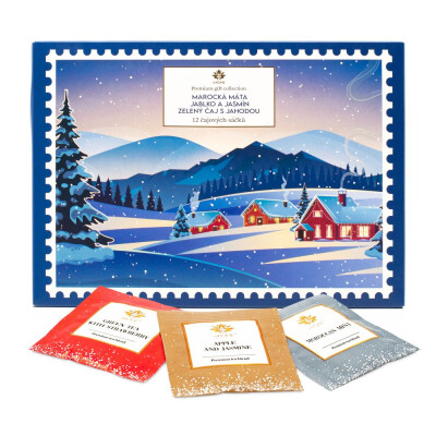 Arôme Darčeková kolekcia čajov, 3 príchute, obálka 12 x 2 g