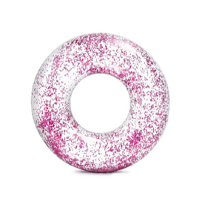 Intex Nafukovací kruh Sparkling Glitter 119 cm ružová