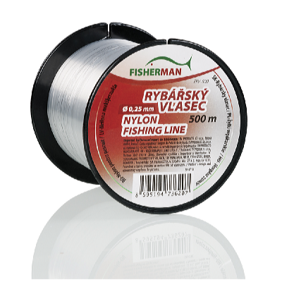 Fisherman Rybársky vlasec 500 m 0,25 mm 6,8 kg FRV-500