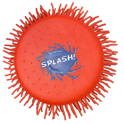 Kids World Lietajúci vodný FRISBEE SPLASH červená