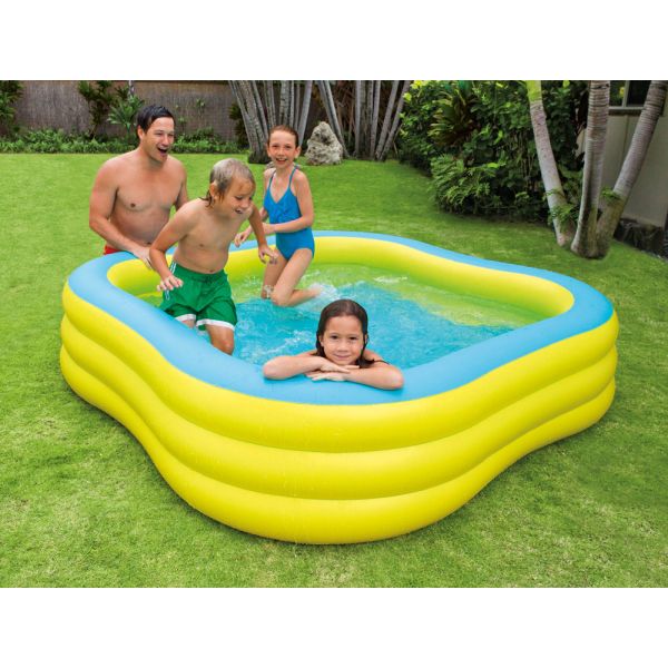 Intex Nafukovací bazén Beach Wave 2,29 x 2,29 x 0,56 m žltá