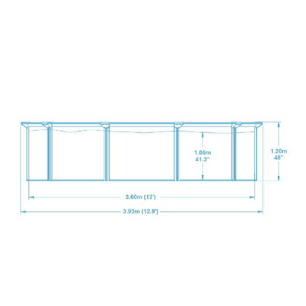 Bestway Bazén Hydrium 3,6 x 1,2 m set vrátane príslušenstva