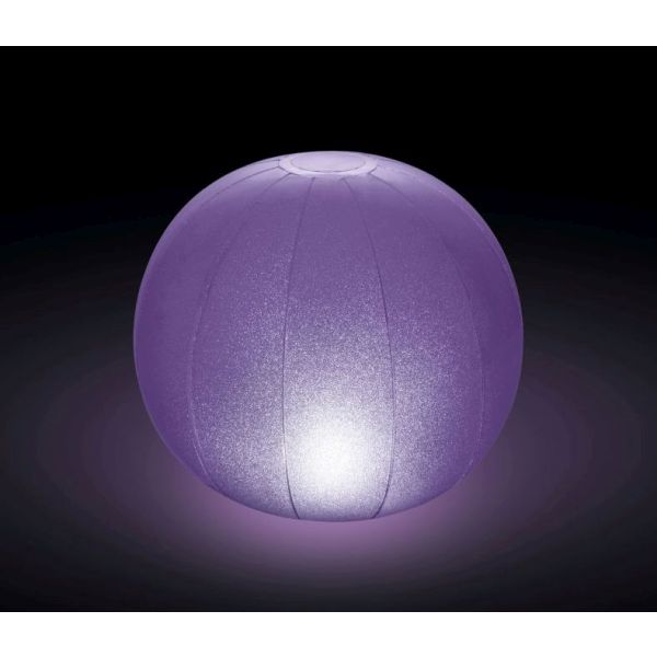 Intex Plávajúca nafukovacia lopta s LED osvtlením 23 cm