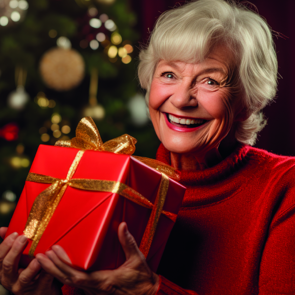 Vianočné darčeky pre babičku